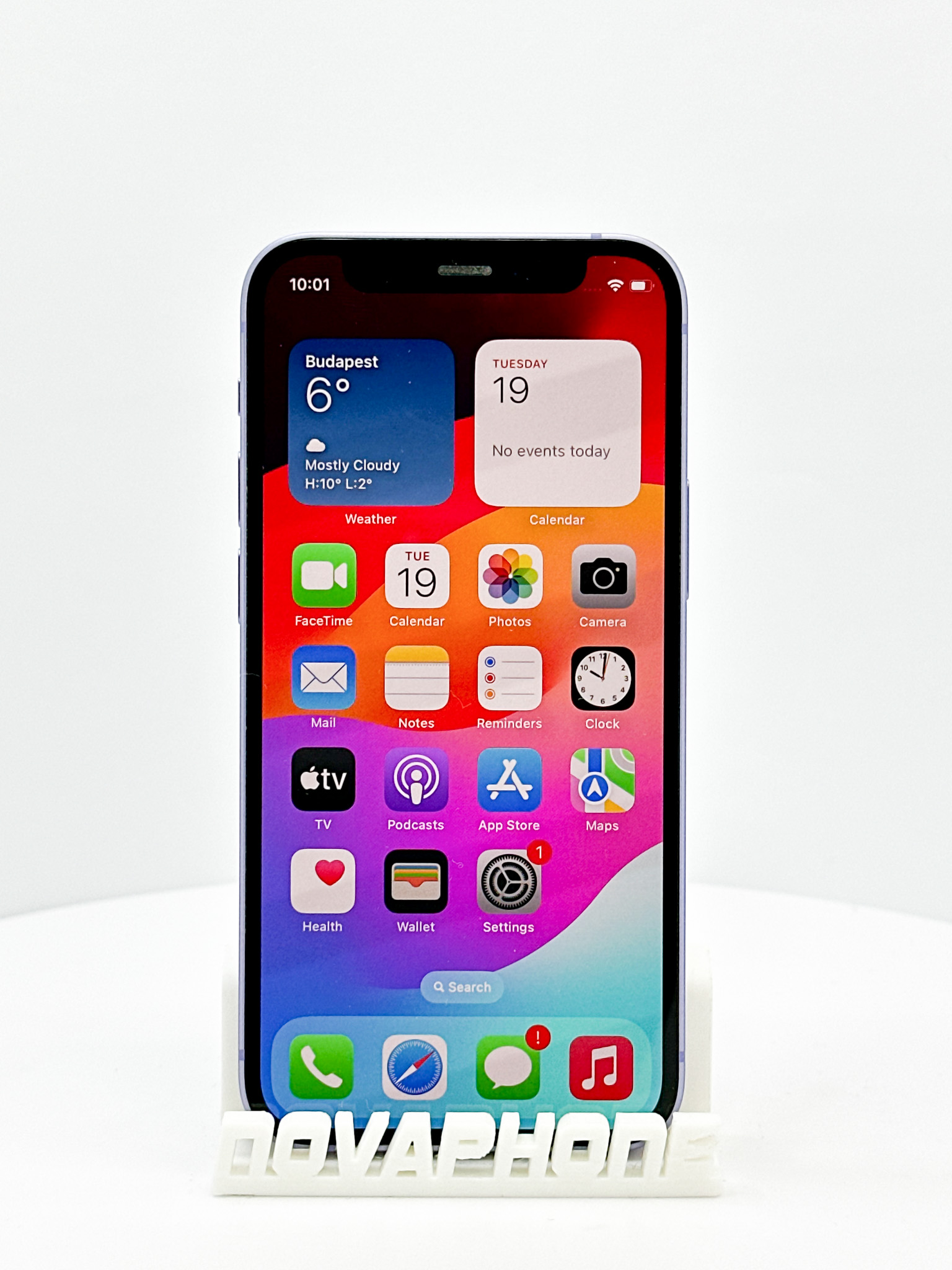 Apple iPhone 12 Mini (128GB)  - Akku: 100% - Szín: Lila