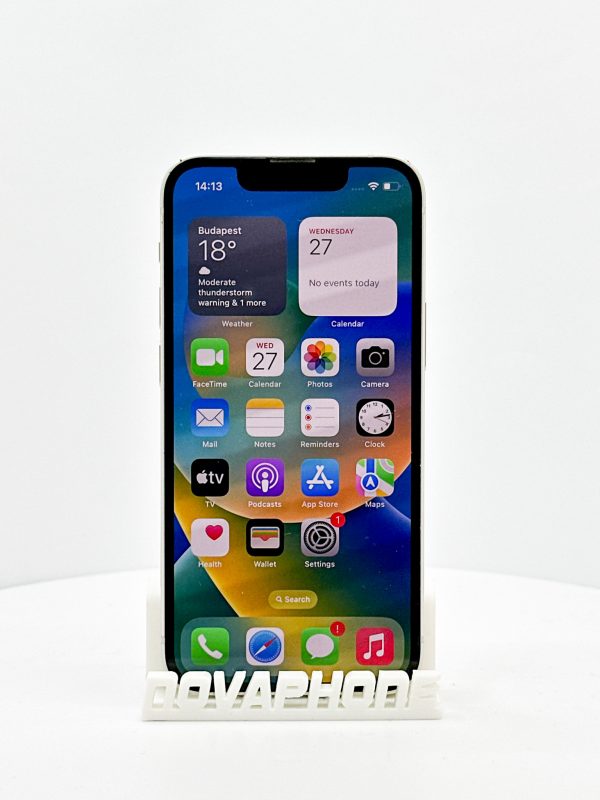 Apple iPhone 13 Mini (128GB)  - Akku: 100% - Szín: Fehér