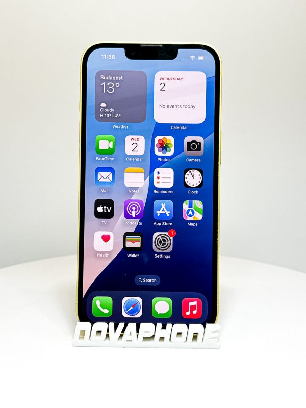 Apple iPhone 14 (128GB)  - Akku: 100% - Szín: Sárga