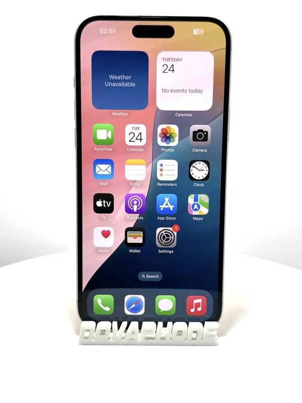 Apple iPhone 15 Plus (128GB)  - Akku: 100% - Szín: Fehér