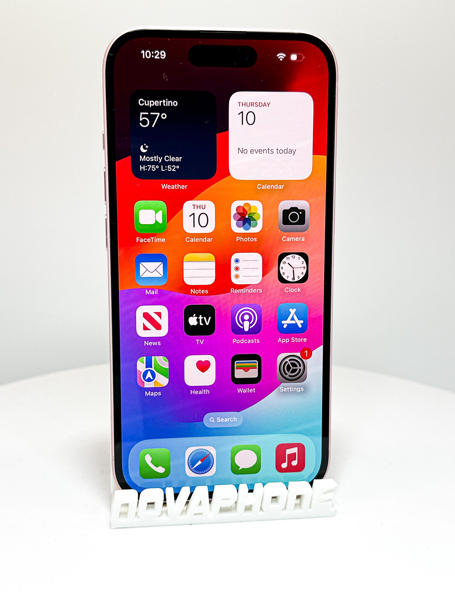 Apple iPhone 15 Plus (128GB)  - Akku: 100% - Szín: Rózsaszín