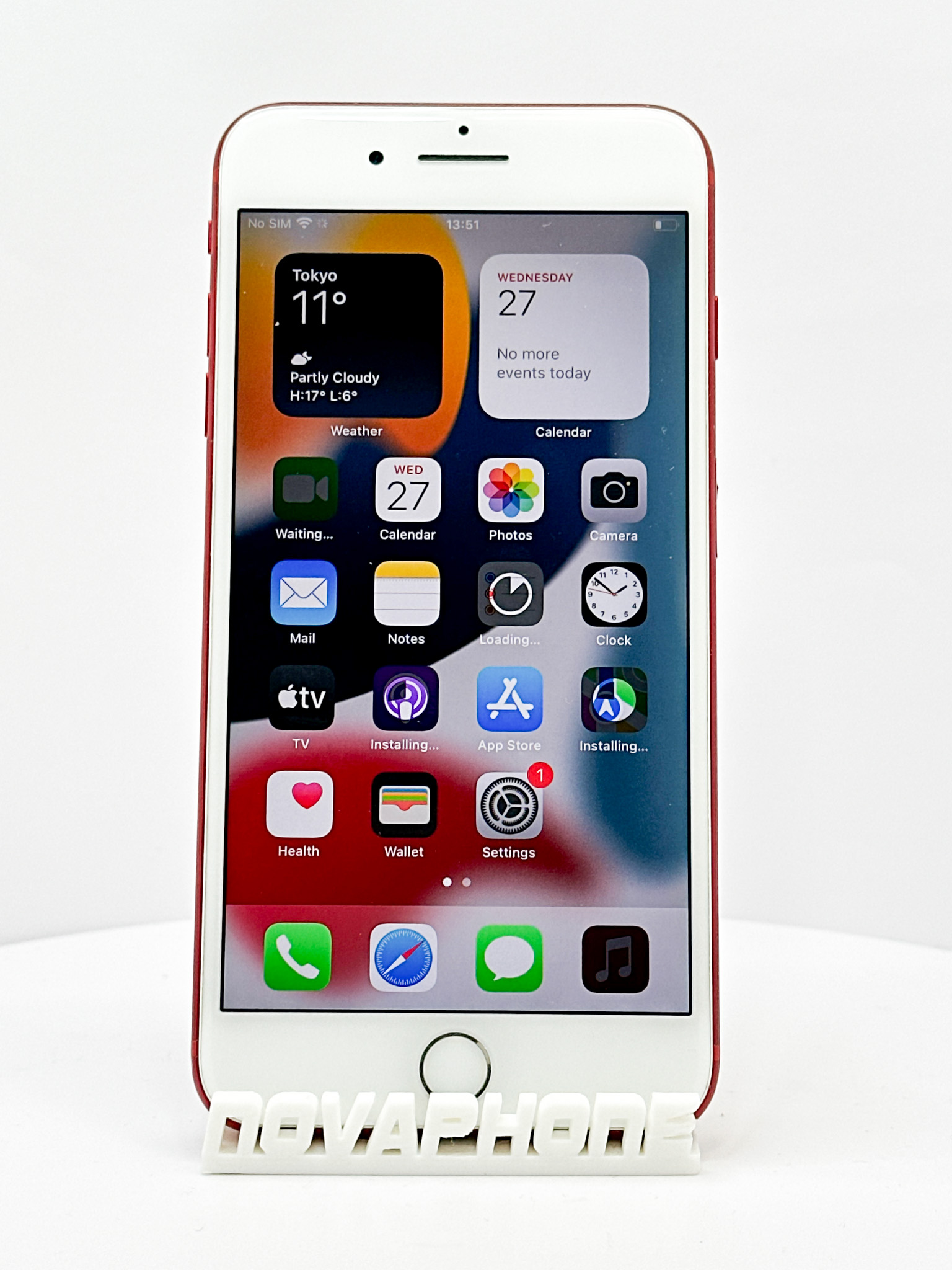 Apple iPhone 7 Plus (128GB) - Akku: 100% - Szín: Piros