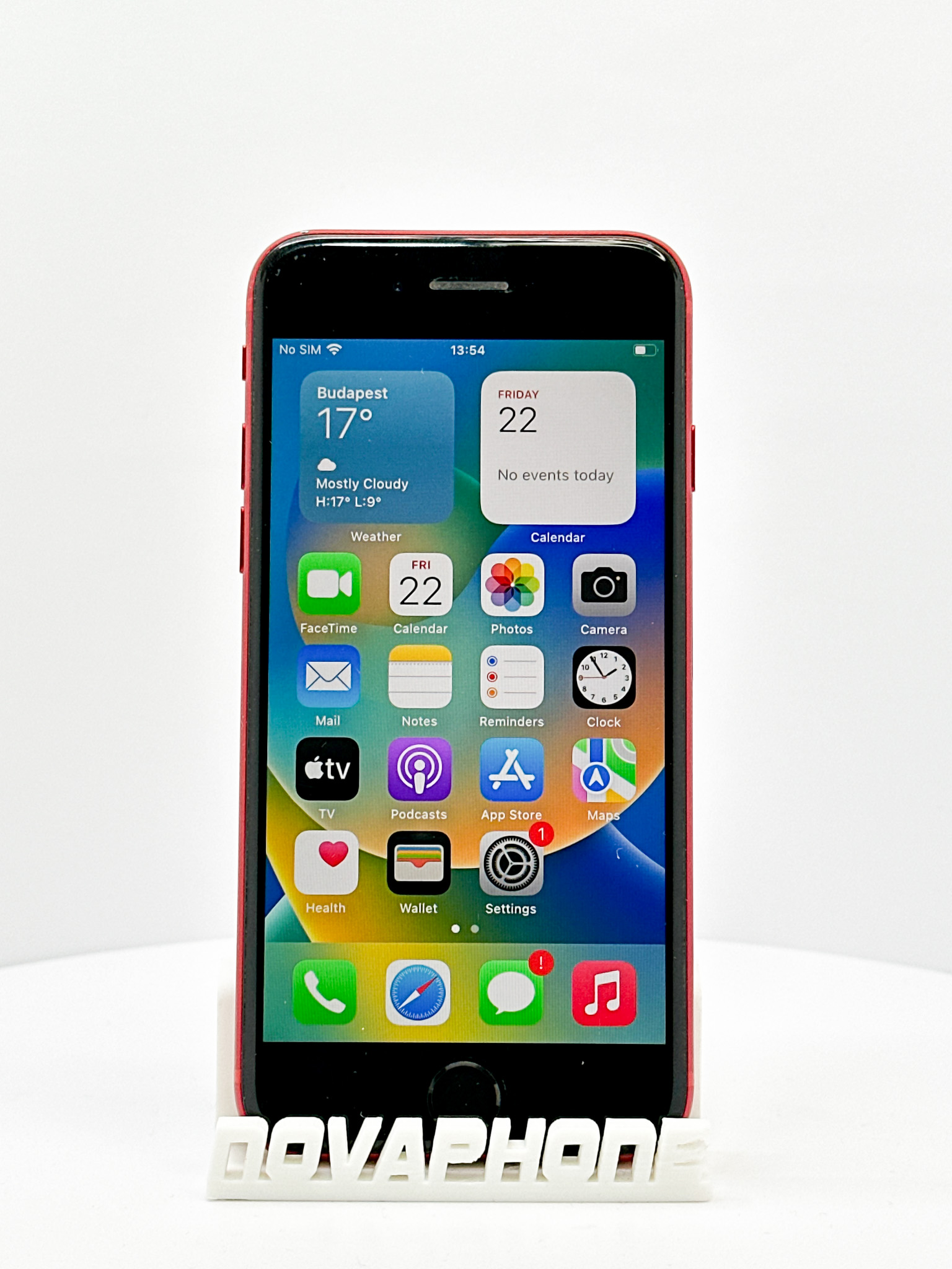 Apple iPhone 8 (256GB) - Akku: 100% - Szín: Piros