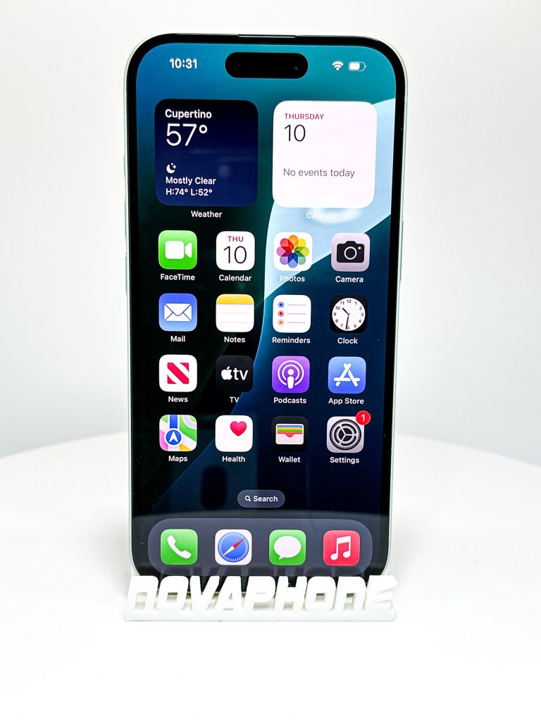 Apple iPhone 15 Plus (128GB) - Akku: 100% - Szín: Zöld - Nova Phone